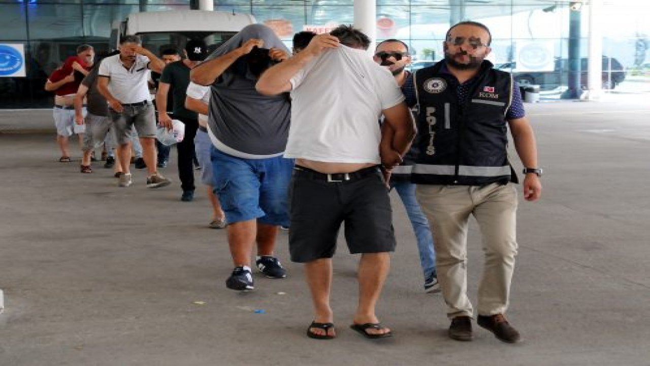 Göçmen kaçakçılığı operasyonunda 9 gözaltı