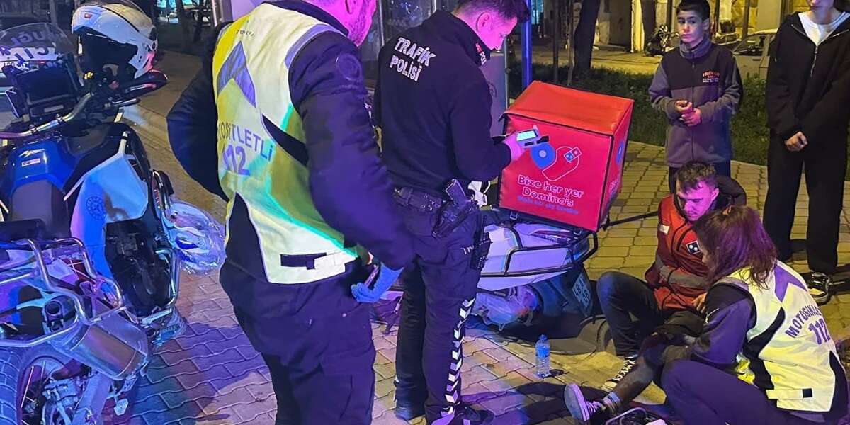 Fethiye'de Trafik Kazası: Motosiklet Sürücüsü Yaralandı