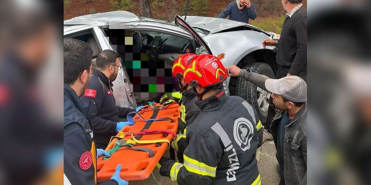 Denizli-Muğla Karayolunda Kaza: 1 Ölü, 1 Yaralı