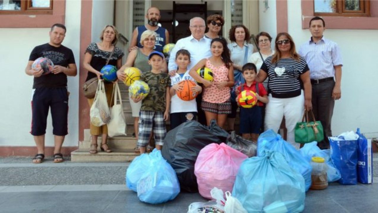 Menteşeli Çocuklardan Örnek Davranış