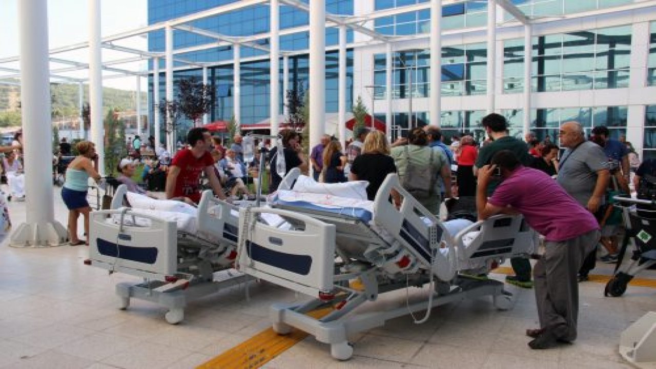 Hastanede Yangın Paniği