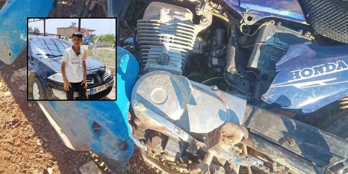 Refüje Çarpan Motosikletteki 2 Çocuk Hayatını Kaybetti