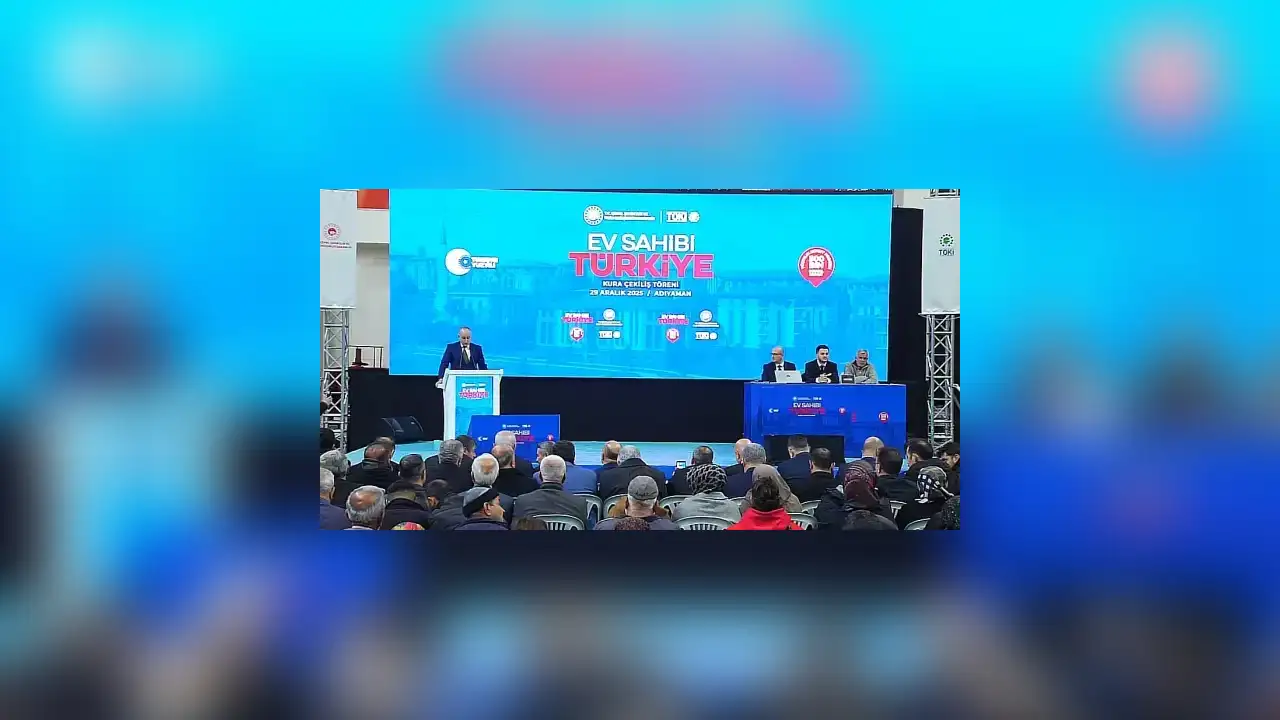 TOKİ Kura Çekimi Canlı İzle