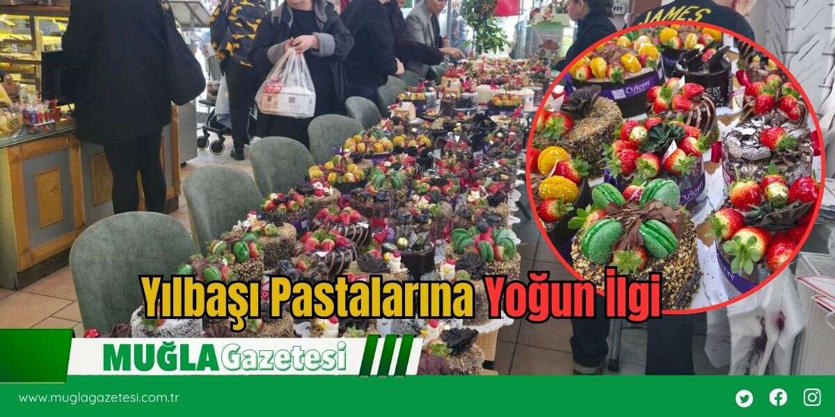 Yılbaşı Pastalarına Yoğun İlgi