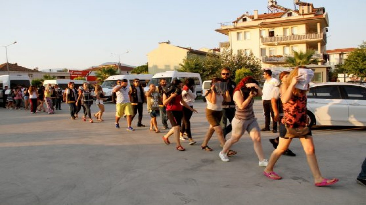 Masaj salonlarına baskın