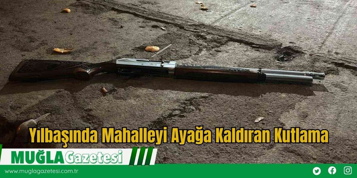 Yılbaşında Mahalleyi Ayağa Kaldıran Kutlama