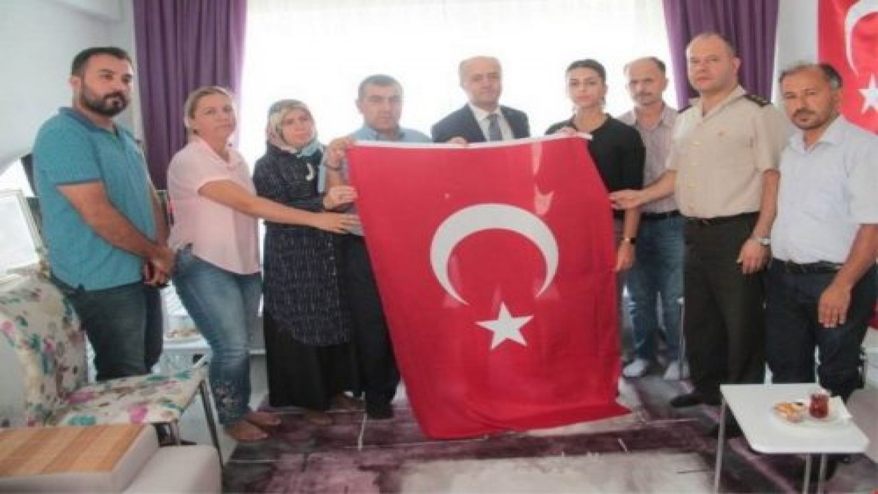 Şahiner’den Şehit Eşine Ziyaret