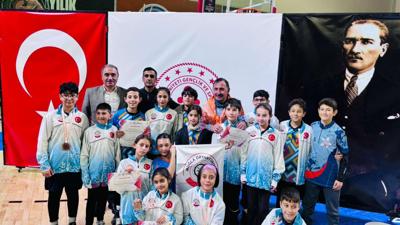 Muğla’dan 7 Derece: Oryantiringde Büyük Gurur