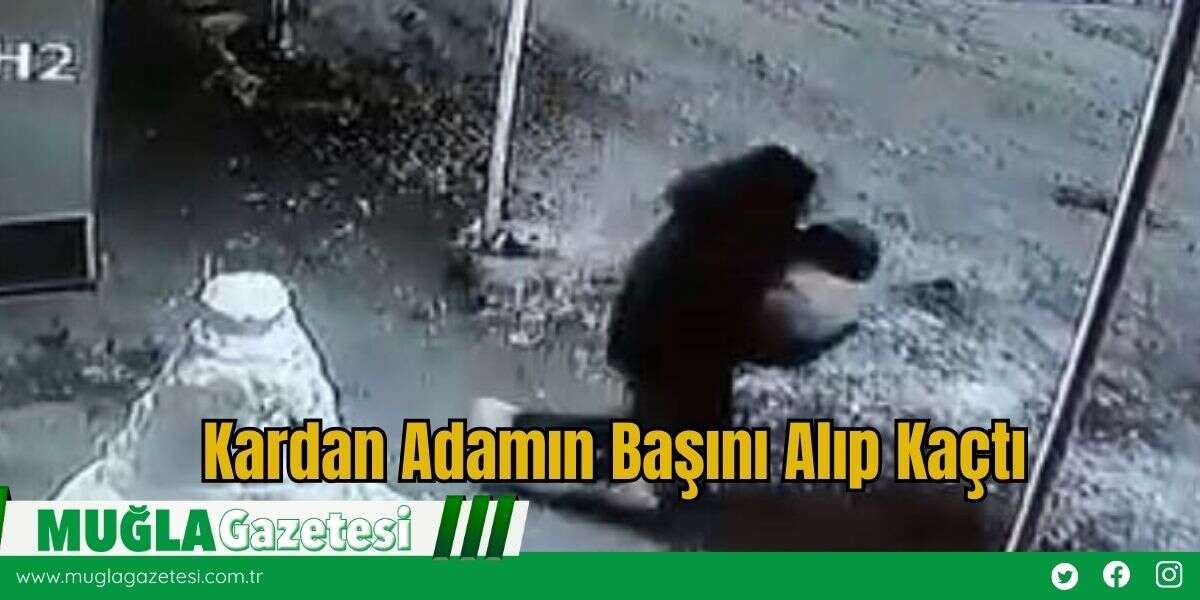 Kardan Adamın Başını Alıp Kaçtı