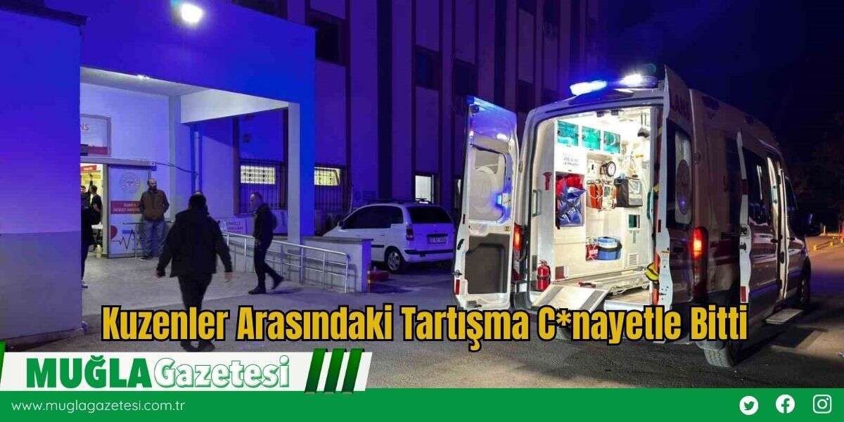 Kuzenler Arasındaki Tartışma C*nayetle Bitti