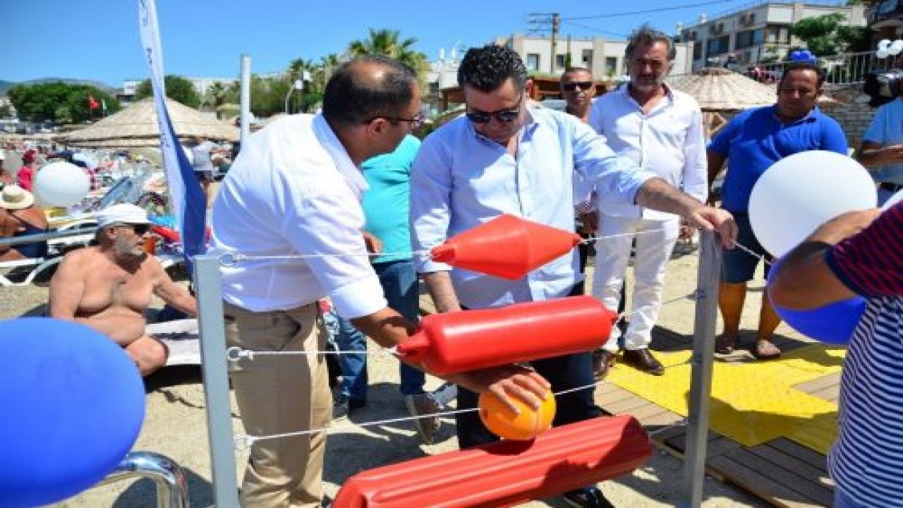 Görme Engelliler Yüzme Parkuru