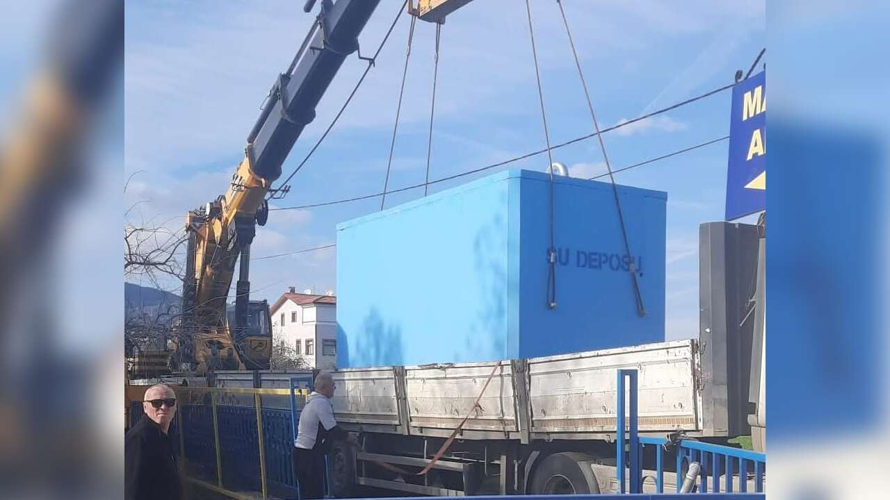 Ortaca’da 100 Tonluk Yeni İçme Suyu Deposu Hizmete Girdi