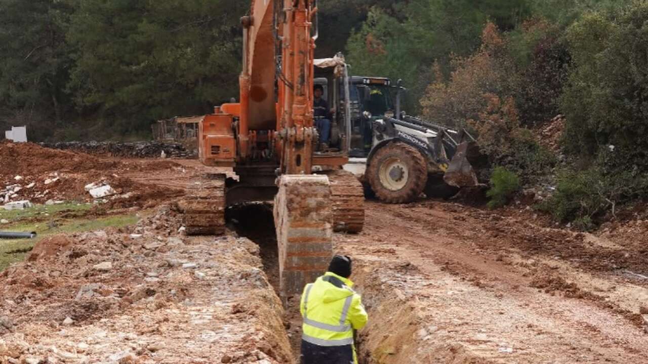 Menteşe Akçaova’da İçme Suyu Çalışmaları Başladı