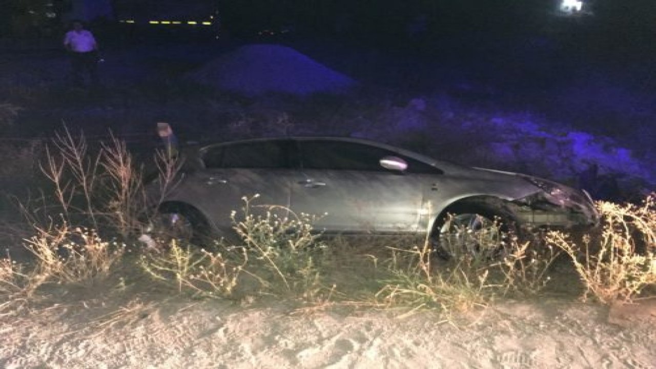 Otomobil şarampole devrildi: 4 yaralı