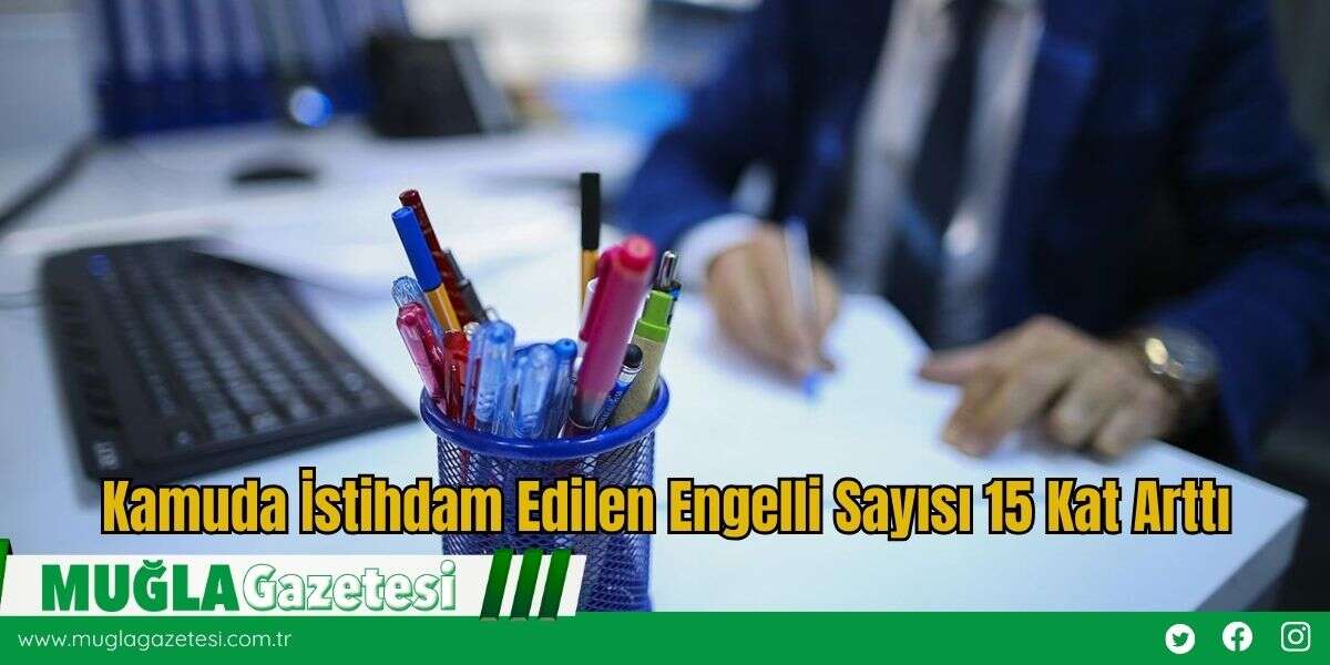 Kamuda İstihdam Edilen Engelli Sayısı 15 Kat Arttı