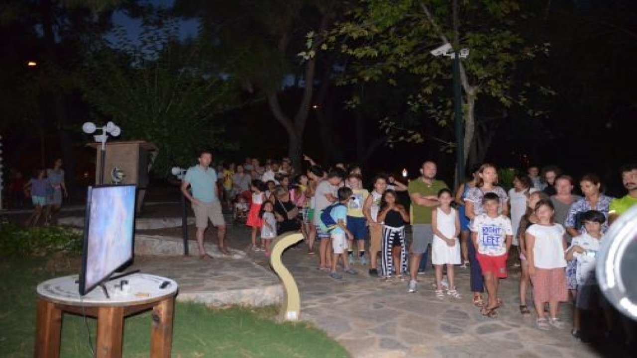 ‘Gökyüzü Gözlem’ etkinliği düzenlendi