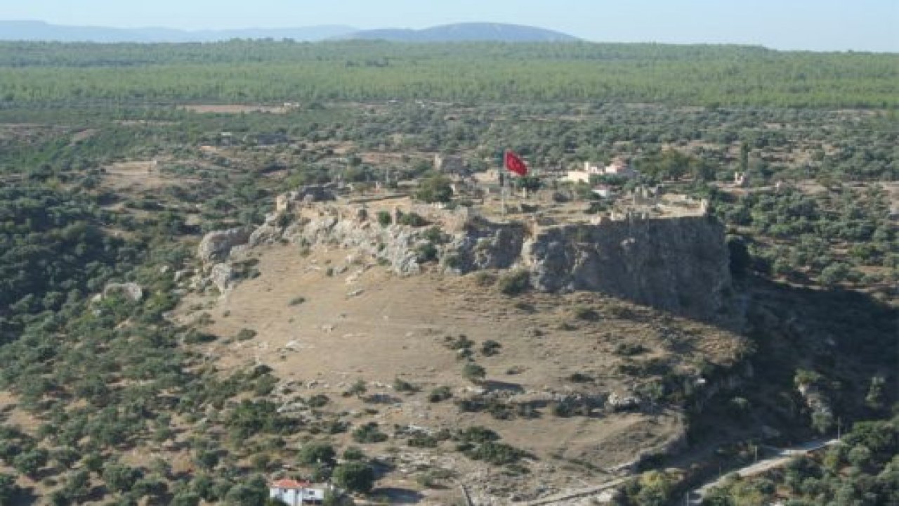 Beçin Kalesi aydınlatılacak