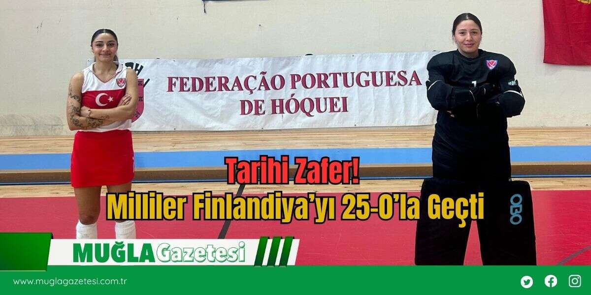 Tarihi Zafer! Milliler Finlandiya’yı 25-0’la Geçti
