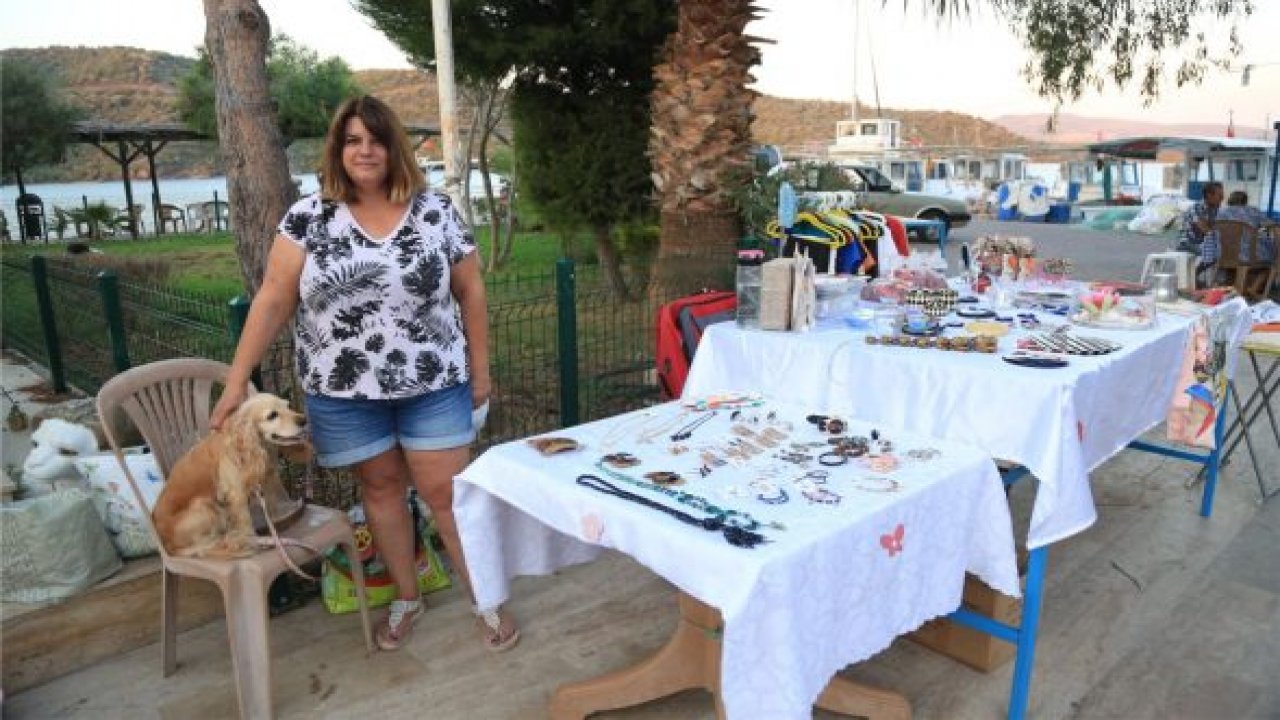 Sokak hayvanları  için çalışıyor