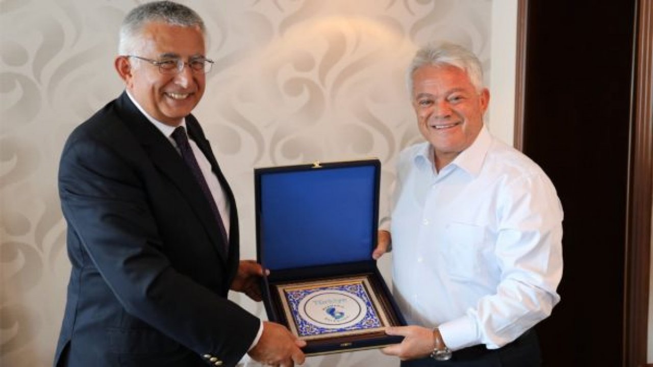 Rodos Başkonsolosun'dan  Acar'a ziyaret