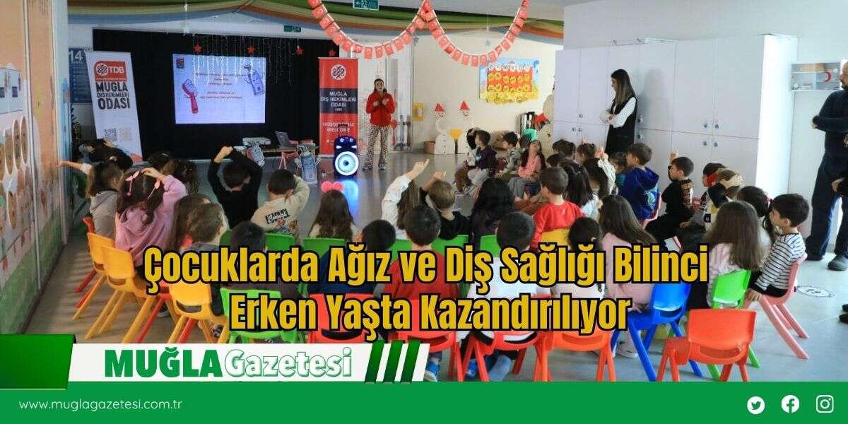 Miniklere Ağız ve Diş Sağlığı Eğitimi