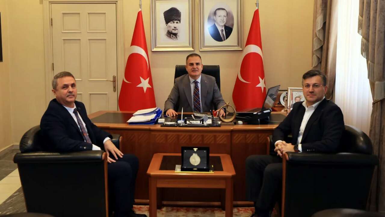 L'Etape Marmaris by Tour Genel Direktörü Kafkas, Muğla Valisi Akbıyık'ı Ziyaret Etti