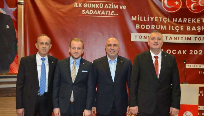 MHP Bodrum İlçe Yönetim Kurulu Tanıtıldı