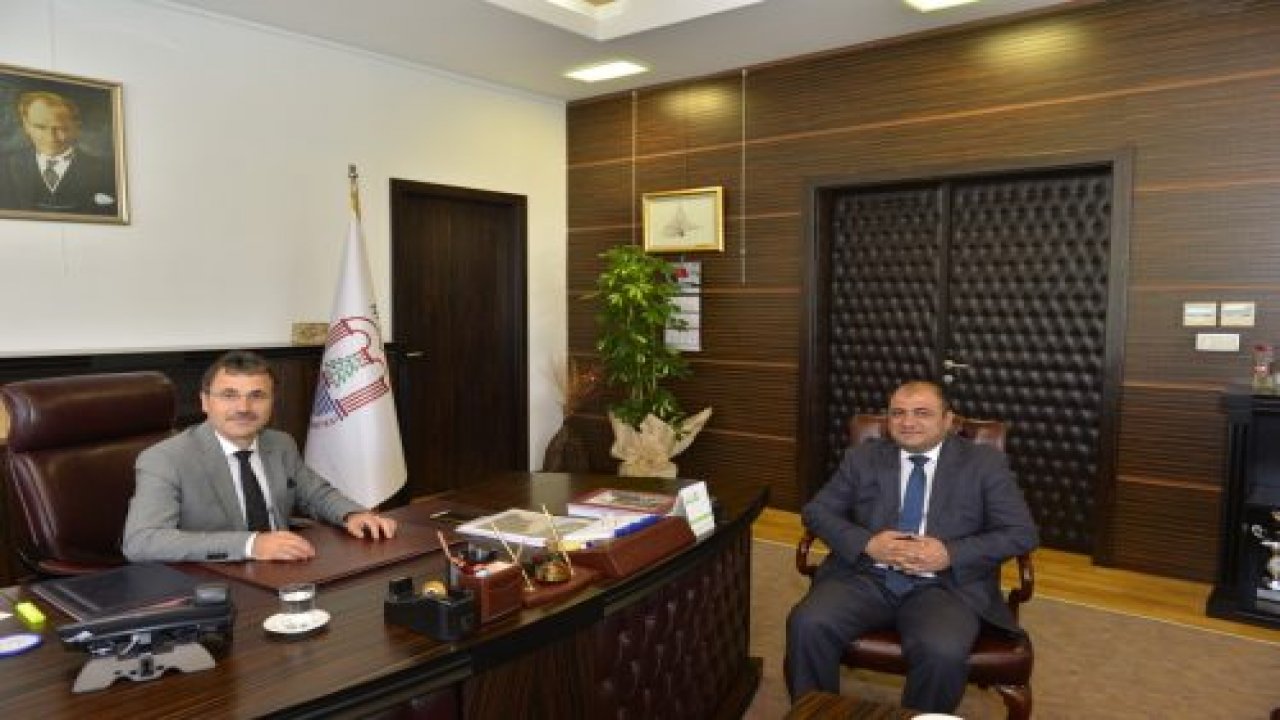 Muğla Cumhuriyet Savcısı ve İl Emniyet Müdüründen Rektöre Ziyaret