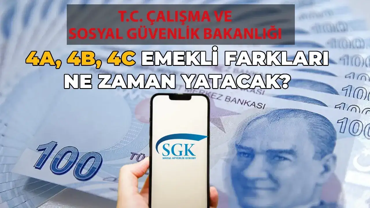 Emekli Maaş Farkı Ödeme Takvimi: SSK, Bağ-Kur, Emekli Maaş Farkları Ne Zaman Yatacak