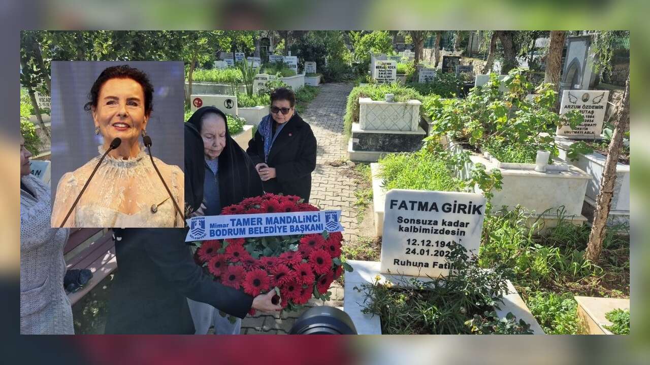 Fatma Girik, Bodrum’daki Mezarı Başında Anıldı