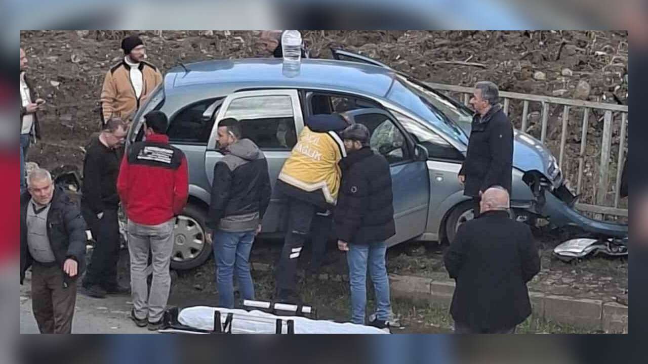 Direksiyon Başında Kalp Krizi Geçirdi Kaza Yaptı: 1 Ölü