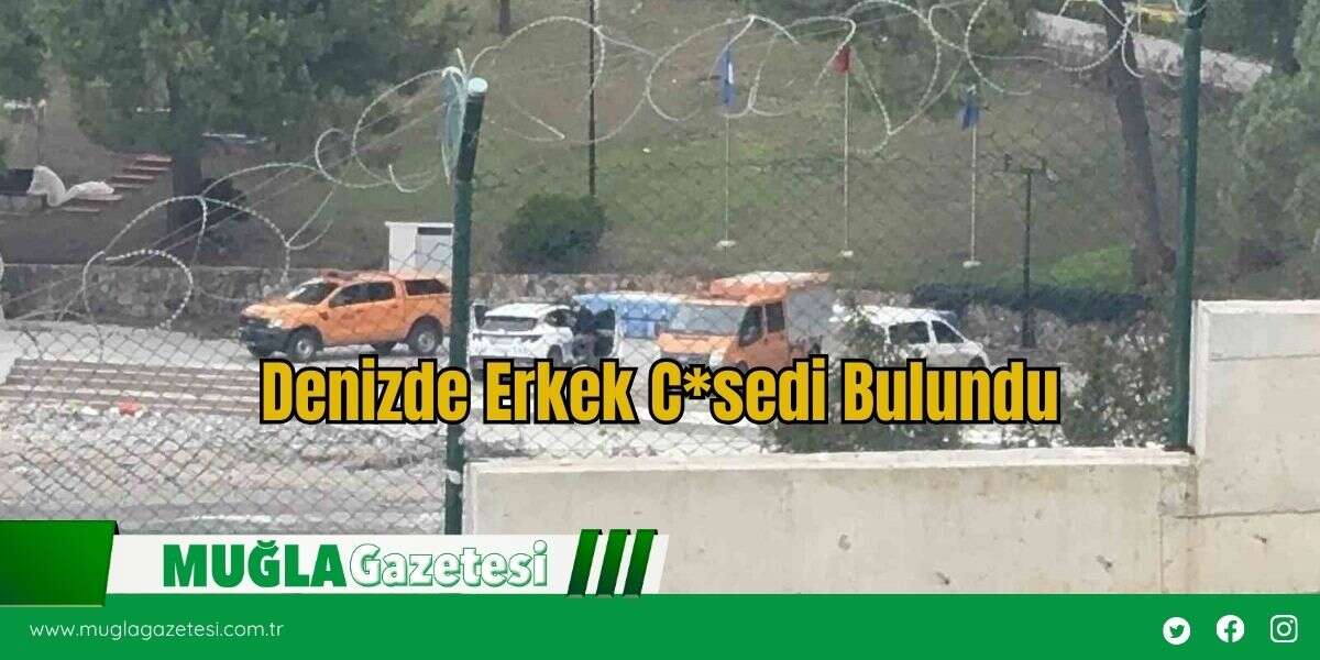 Denizde Erkek C*sedi Bulundu