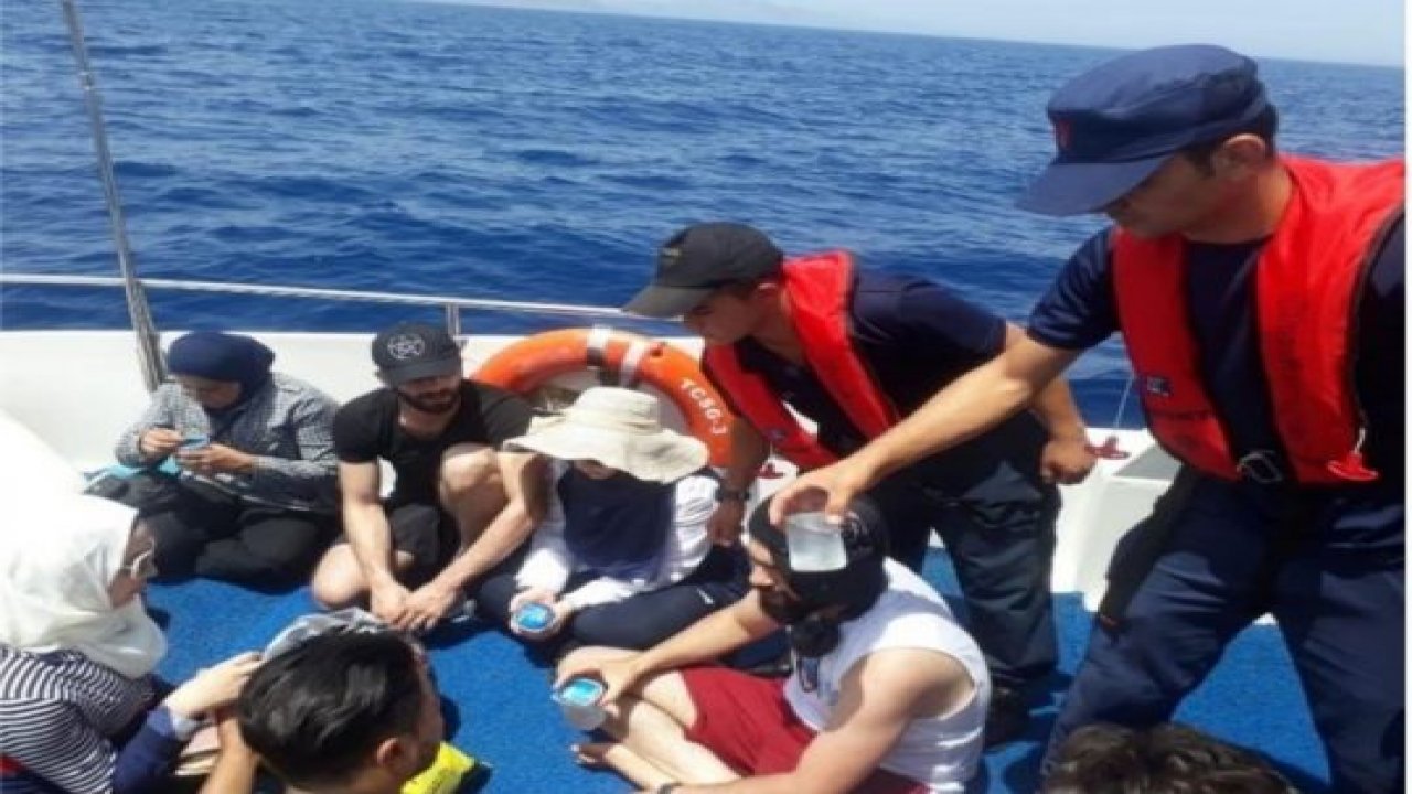 Göçmenler kurtarıldı
