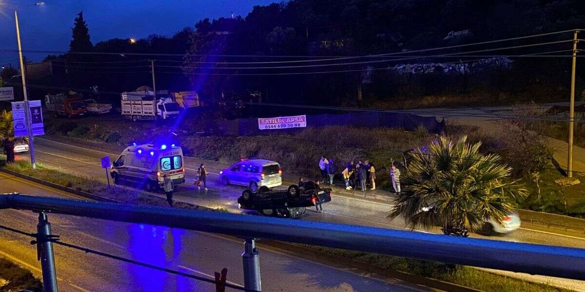 Muğla'da Araç Takla Attı: Yaralılar Var