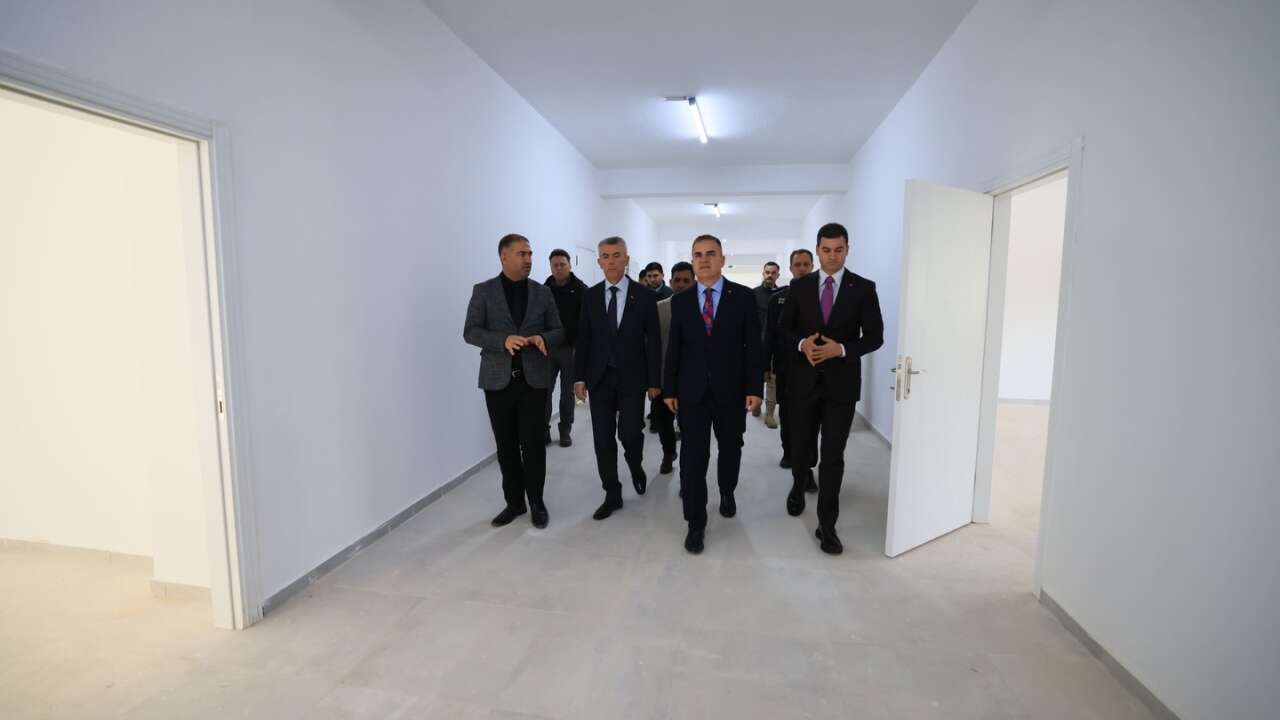 Bodrum’da Obahan Canbaz Bilim ve Sanat Merkezi İnşaatında İnceleme