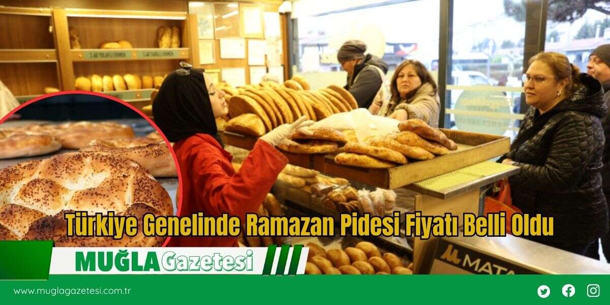 Türkiye Genelinde Ramazan Pidesi Fiyatı Belli Oldu