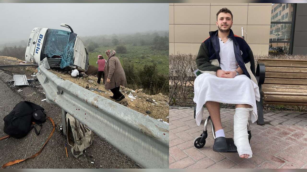 10 Kişinin Hayatını Kaybettiği Otobüs Kazasında Yaralı Öğrenci O Anları Anlattı