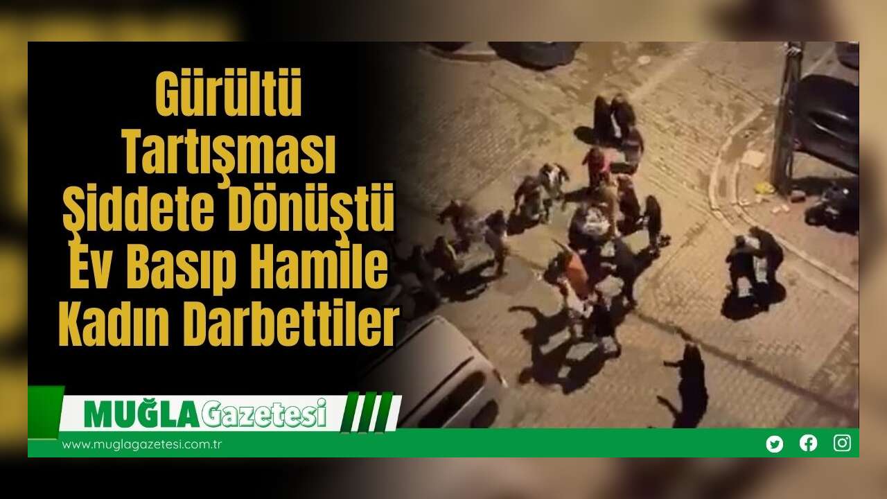 Gürültü Tartışması Şiddete Dönüştü: Ev Basıp Hamile Kadın Darbettiler