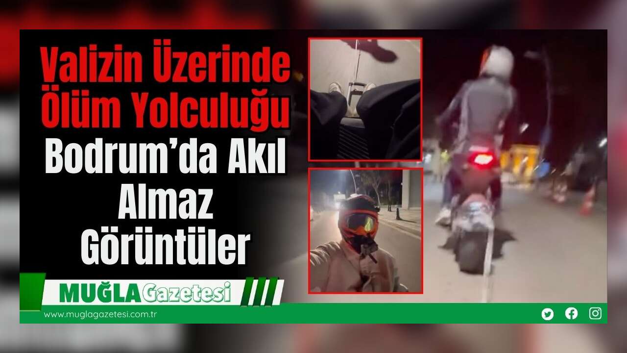 Valizin Üzerinde Ölüm Yolculuğu: Bodrum’da Akıl Almaz Görüntüler