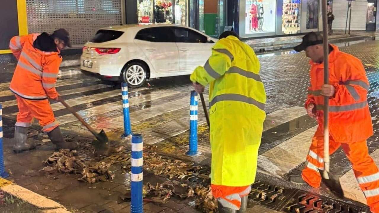 Büyükşehir ve MUSKİ Ekipleri Teyakkuzda