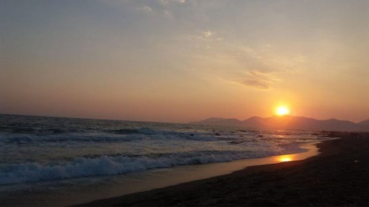 Gün batımı büyüledi