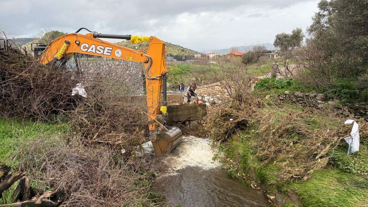 Milas Belediyesi’nden Sağanak Sonrası Hızlı Müdahale