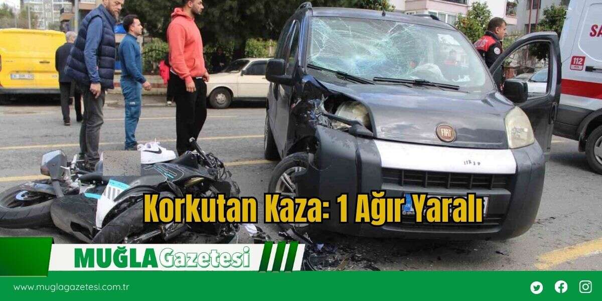 Korkutan Kaza: 1 Ağır Yaralı