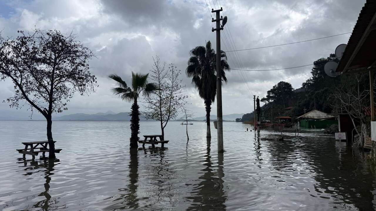 Köyceğiz'de 2 Bin Yıllık Kaplıcalar Sular Altında Kaldı