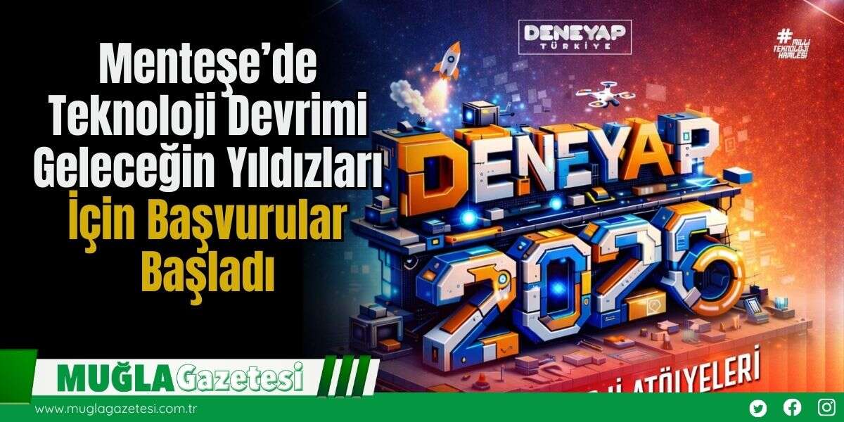 Menteşe’de Teknoloji Devrimi Geleceğin Yıldızları İçin Başvurular Başladı