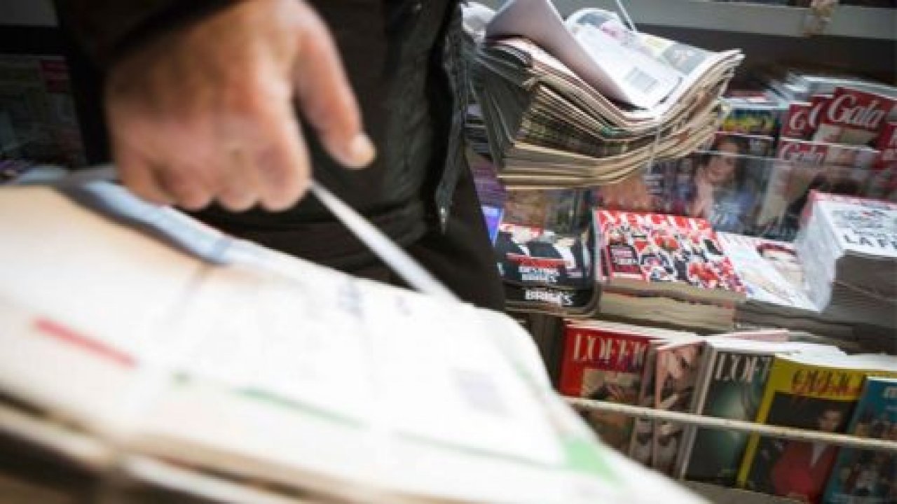 Gazetelerin tirajı yüzde 38 azaldı