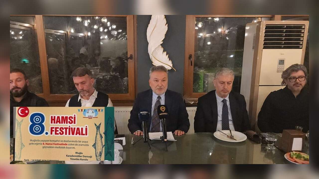 Muğla’da 8. Hamsi Şöleni İçin Geri Sayım Başladı