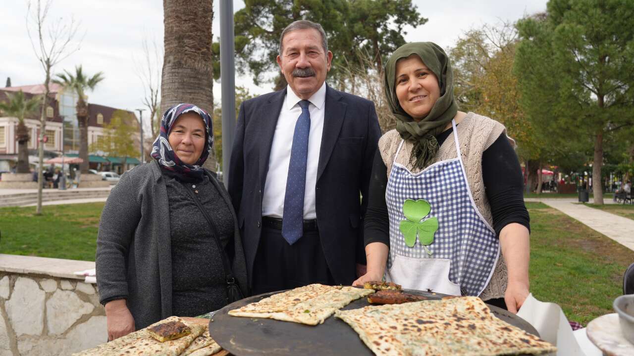 Milas’ta El Emeği Ürünler Hanımeli Pazarı’nda Sergileniyor