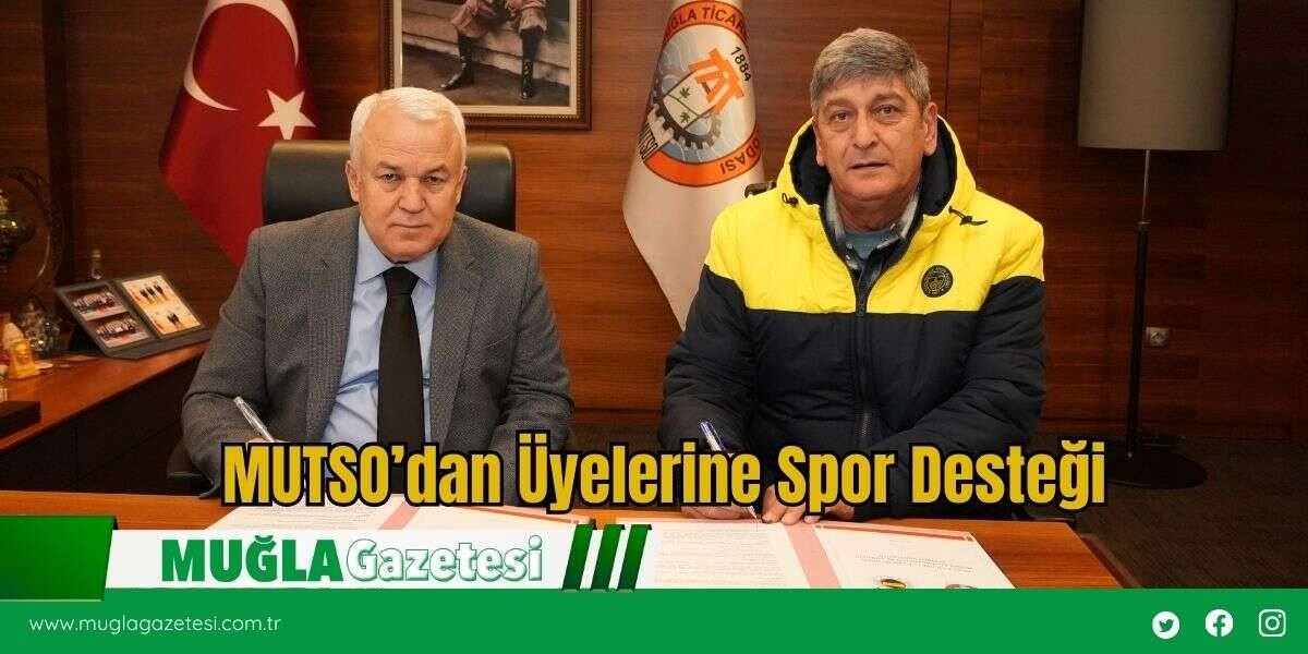 MUTSO’dan Üyelerine Spor Desteği