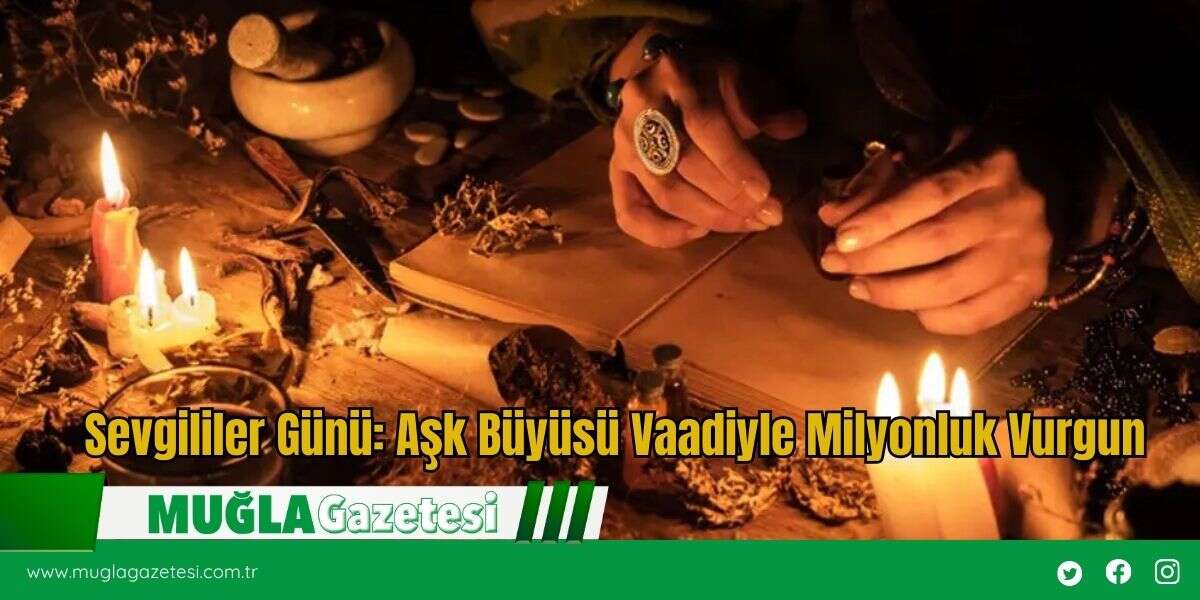 Sevgililer Günü: Aşk Büyüsü Vaadiyle Milyonluk Vurgun